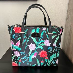 Kate Spade Floral Tote Handbag